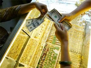 Đầu tuần, giá vàng tiếp tục tăng