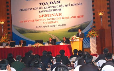 Cần nhiều hơn sự hỗ trợ quốc tế trong khắc phục bom mìn, vật nổ sót lại sau chiến tranh ở Việt Nam