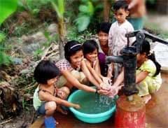 Xây dựng công trình nước sạch nông thôn lớn nhất vùng ATK Định Hoá