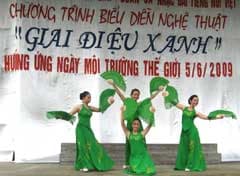 “Giai điệu xanh”-thông điệp bảo vệ môi trường
