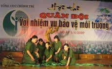 Hội thi quân đội với nhiệm vụ bảo vệ môi trường
