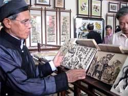 Bộ sưu tập hơn 400 ván in khắc tranh Đông Hồ