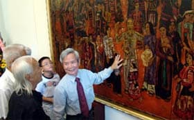 Triển lãm tranh “Ký ức về quê hương Việt Nam”