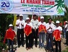 Fiditourist xây cầu cho Cần Giờ