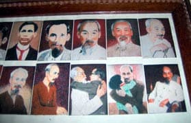 Người tạo tranh Bác Hồ từ dây điện
