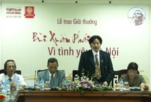 Trao Giải thưởng Bùi Xuân Phái “Vì tình yêu Hà Nội” năm 2009