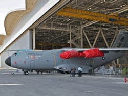 A-400M bắt đầu các thử nghiệm dưới mặt đất