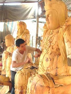 Năng động làng nghề Sơn Đồng