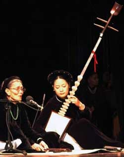 Đêm ca trù-quan họ Xuân mừng 1000 năm Thăng Long-Hà Nội