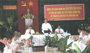 Xây dựng Đắc Lắc phát triển nhanh và vững chắc