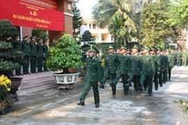 Các đơn vị biên phòng đồng loạt ra quân huấn luyện