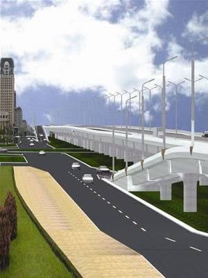 Tháng 4 khởi công đường cao tốc trên cao đầu tiên ở Hà Nội
