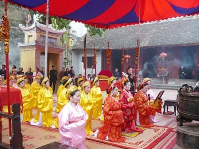 Nét đẹp lễ hội tri ân nữ tướng Lê Chân