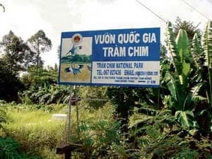 Dập tắt đám cháy lớn ở Vườn quốc gia Tràm Chim