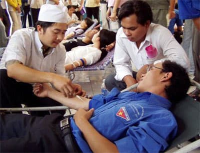 Xã hội hoá công tác hiến máu tình nguyện