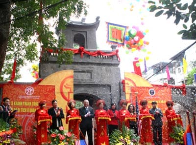 Khánh thành công trình tu bổ di tích Ô Quan Chưởng