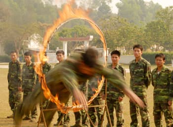 Giờ “luyện võ” ở M13