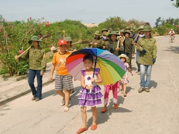 Màu xanh trên đảo Bạch Long Vĩ