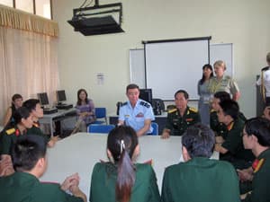 Tư lệnh Lực lượng Quốc phòng Australia thăm Đoàn 871