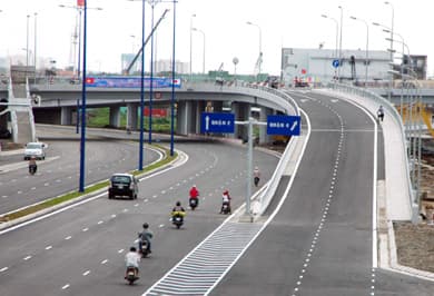 Tp.HCM: Thi công giai đoạn 2 đai lộ Đông Tây