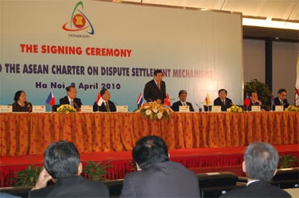 ASEAN đã có các cơ chế  giải quyết tranh chấp