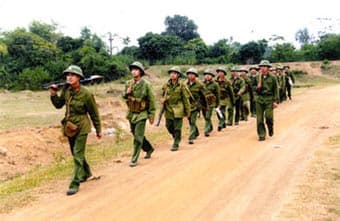 Ở dã ngoại, vẫn gọn gàng