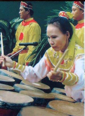 “Nữ tướng” trống trận