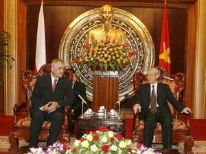Phó chủ tịch Thượng viện Séc thăm Việt Nam