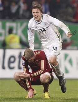 Nga tuột vé dự World Cup 2010