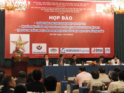 Vinh danh doanh nghiệp hội nhập WTO 2010