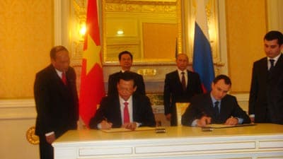 Petrovietnam ký Thoả thuận đối tác chiến lược với Gazprom