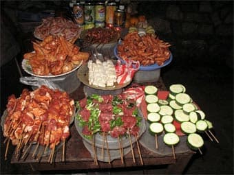 Món nướng... ở SaPa