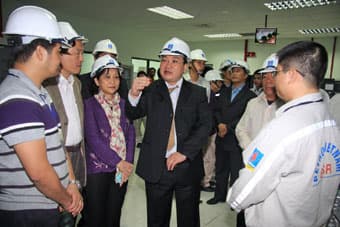 Tạm ngừng chạy thử để lắp đặt van PV-1501 mới