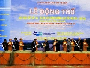 Khởi công gói thầu A6 cao tốc Nội Bài-Lào Cai
