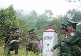Đẩy nhanh tiến độ thi công đường Tuần tra biên giới