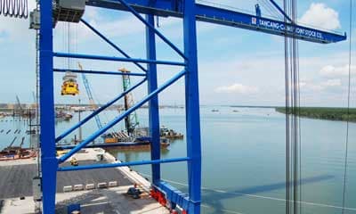Khai mở luồng cảng mới