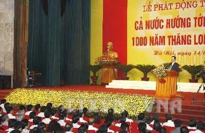 Dấy lên phong trào hướng tới kỷ niệm 1000 năm Thăng Long - Hà Nội (*)