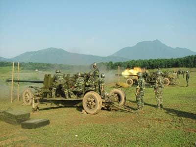 Luyện quân trong mưa, nắng Xứ Đoài
