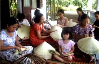 Làng nón Mỹ Lam