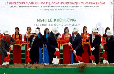 1 tỷ USD xây dựng khu đô thị VSIP Hải Phòng