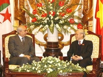 Đẩy mạnh hợp tác hai Quốc hội Việt Nam-Algeria