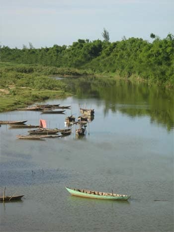Bến sông quê...