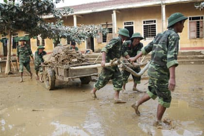 Đang lành vết thương sâu