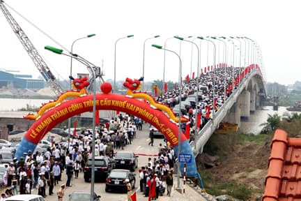 Khánh thành cầu Khuể (Hải Phòng)