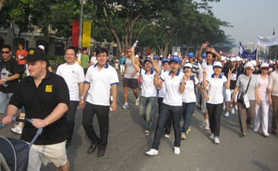 Cuộc chạy vì trẻ em 2010 quyên góp được 1 tỷ đồng