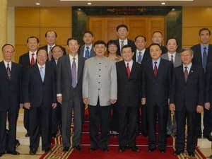 Đồng chí Trương Tấn Sang tiếp Đoàn đại biểu Trung Quốc dự Liên hoan hữu nghị nhân dân Việt - Trung
