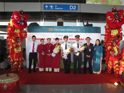 Khai trương đường bay Tp. Hồ Chí Minh – Bắc Kinh (Trung Quốc)