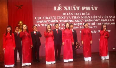 Thăm “chiến trường xưa” trên đất bạn Lào