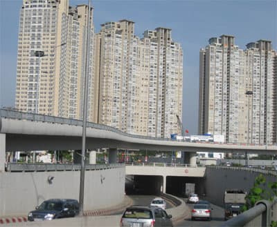 Thông xe nhánh cầu Thủ Thiêm N4