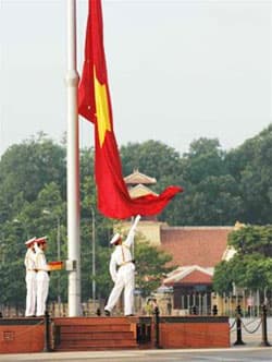 Lễ chào cờ đầu năm